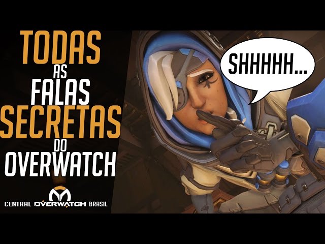 Overwatch - Todas as falas da Tracer [PT-BR] 