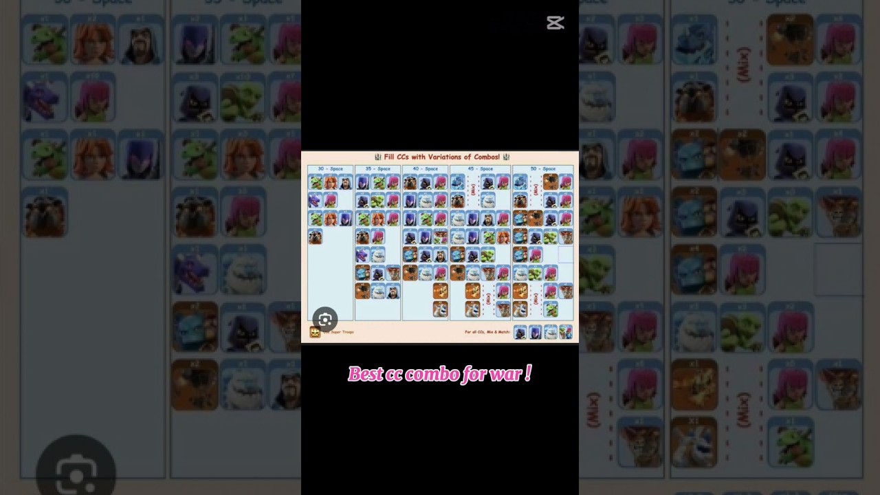 Best cc troops to defend in war 💪🏻 