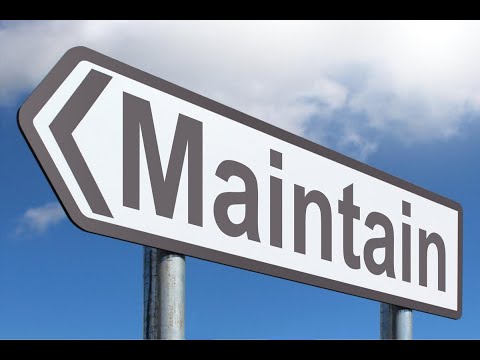 Word for Wednesday: Maintain Word for Wednesday: Maintain
