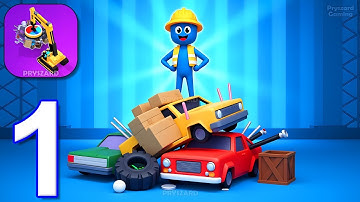 Junkyard Keeper - Gameplay Walkthrough Part 1 - Recycle Scrap, Create Wonders (iOS, Android)