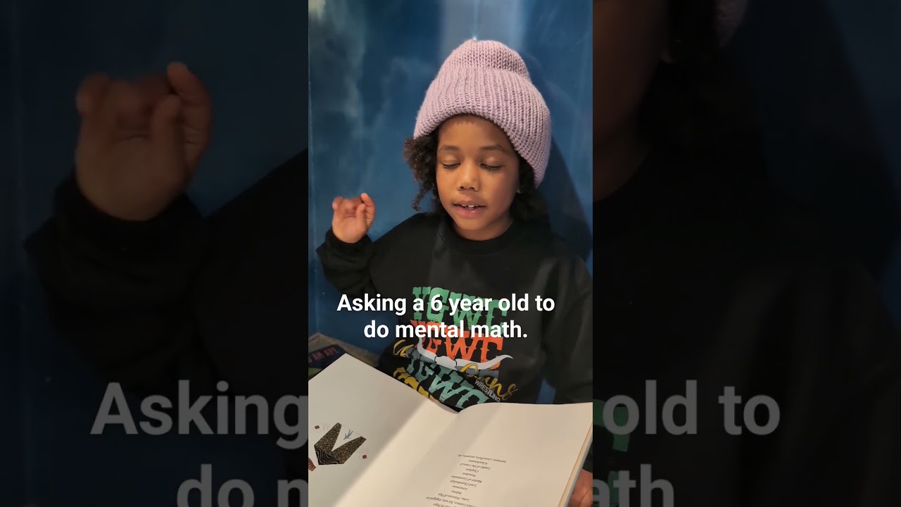 Even a 5-year-old can learn mental math. Life is a journey, let's travel this road together.