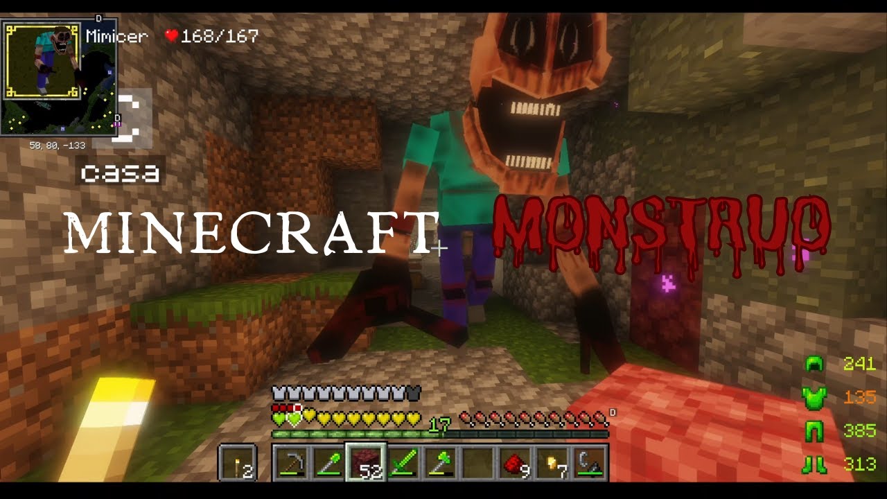 El Pack de mods mas terrorífico de MINECRAFT! CAP 37. MONSTRUO - YouTube