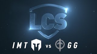 IMT vs GG  | Week 2 | LCS 2020 | Immortals vs. Golden Guardian