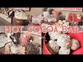 Hot Cocoa Bar + Quick & Easy Snack Ideas | Mostly Dollar Tree