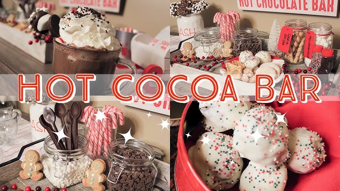 DIY Holiday Hot Chocolate Bar Ideas & Tips – Home Cooking Memories