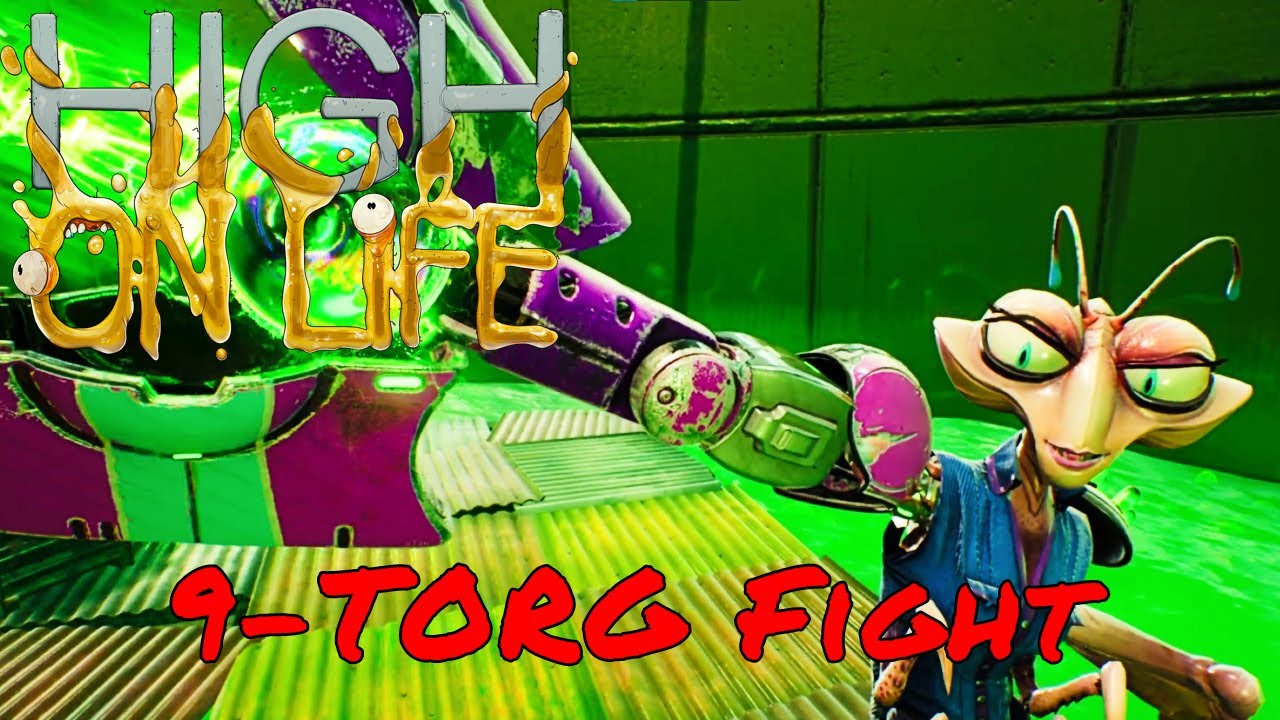 High On Life '9-Torg Fight' gameplay - Gematsu