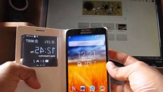 S View case for Samsung Galaxy Note 3 Neo - Quick Demo