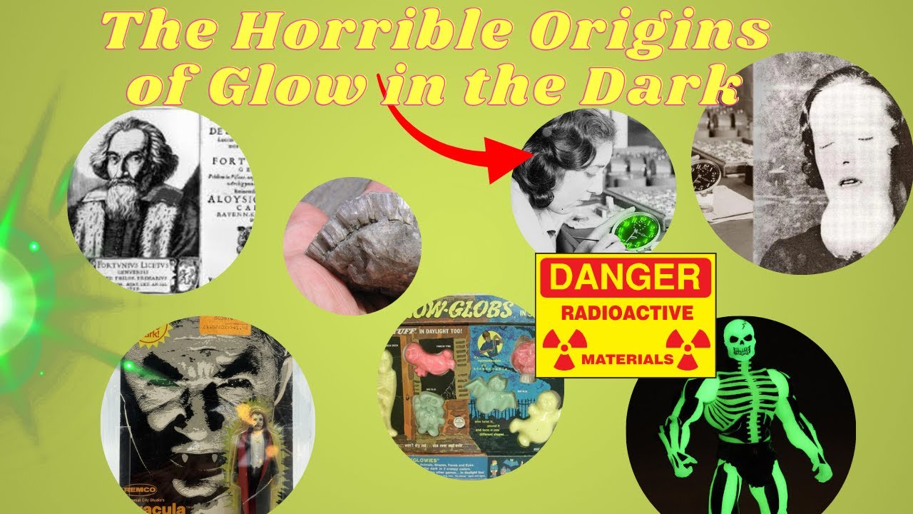 Радиоактивная история светящихся в темноте игрушек. Как изготавливаются светящиеся фигурки.
