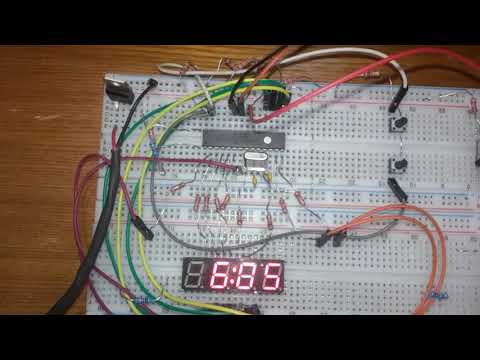 LDMicro PIC Microcontroller Car Clock / Chronograph project