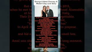 George & Amal Clooney: A Modern-Day Love Story