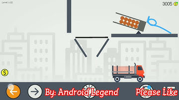 Brain It On The Wood Trucks Level 1-23 Brain physic level 1-23 Android Solution