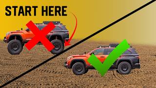 Do THIS first when modding your 4x4 for Offroad & Overlanding