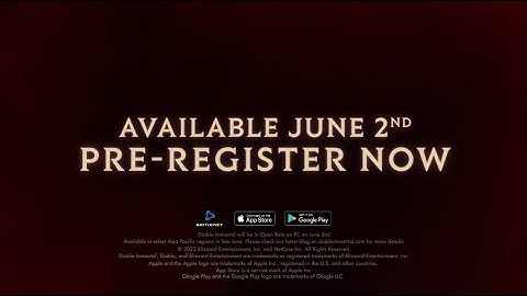 Diablo Immortal Coming this June 2nd