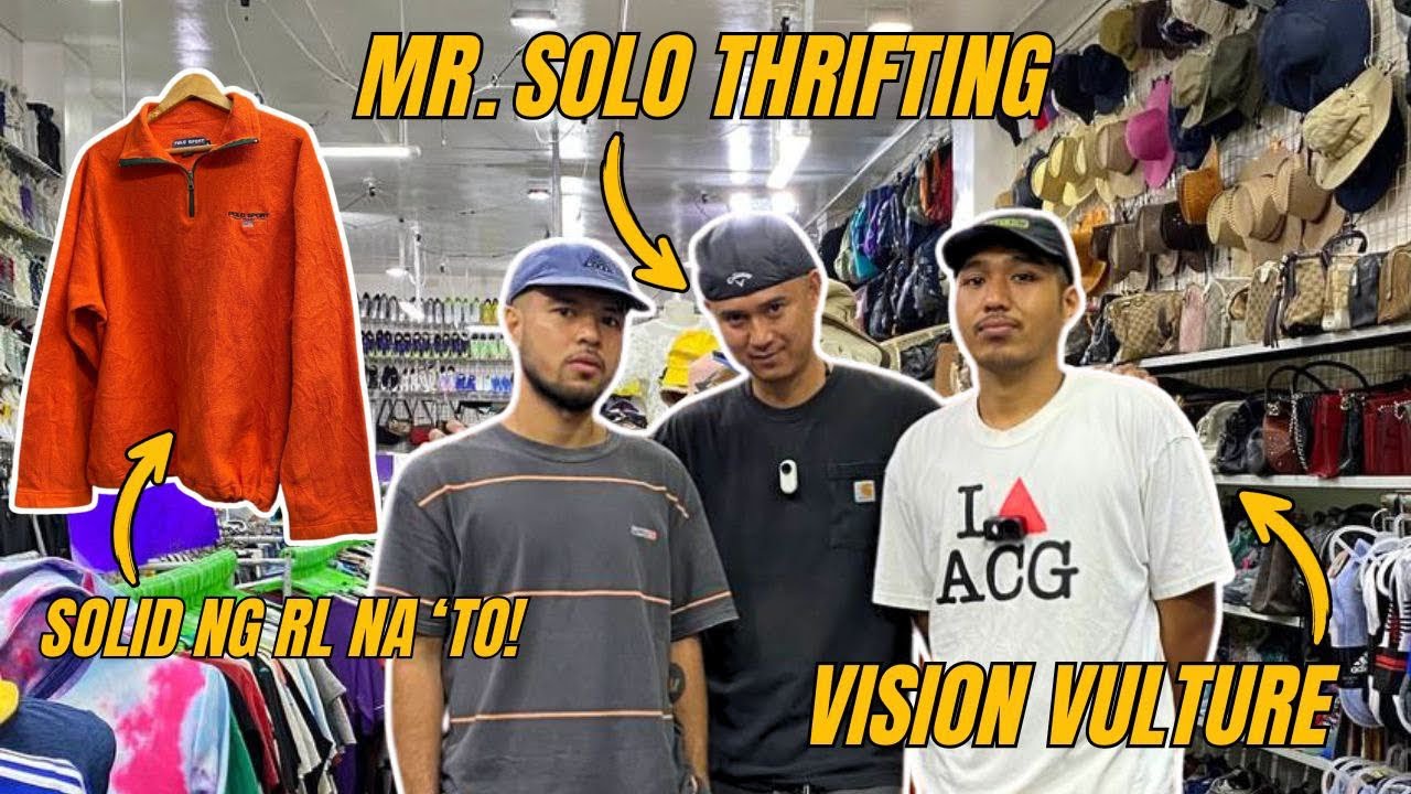 Thrifting w/ Solo Thrifting and Vision Vulture! (Ukay Hunting in Nueva Vizcaya pt. 1!) - Mike Lacson