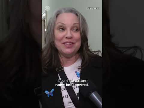 One of Jeffrey Epstein's survivors, Jess Michaels, on Pam Bondi’s testimony #shorts