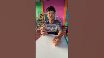 KNS - Hảo Em Gái Vẽ Qủa Bóng Hình Vuông Và Anh Trai Tốt Bụng Ăn Kẹo Socola Qủa Bóng - #shorts