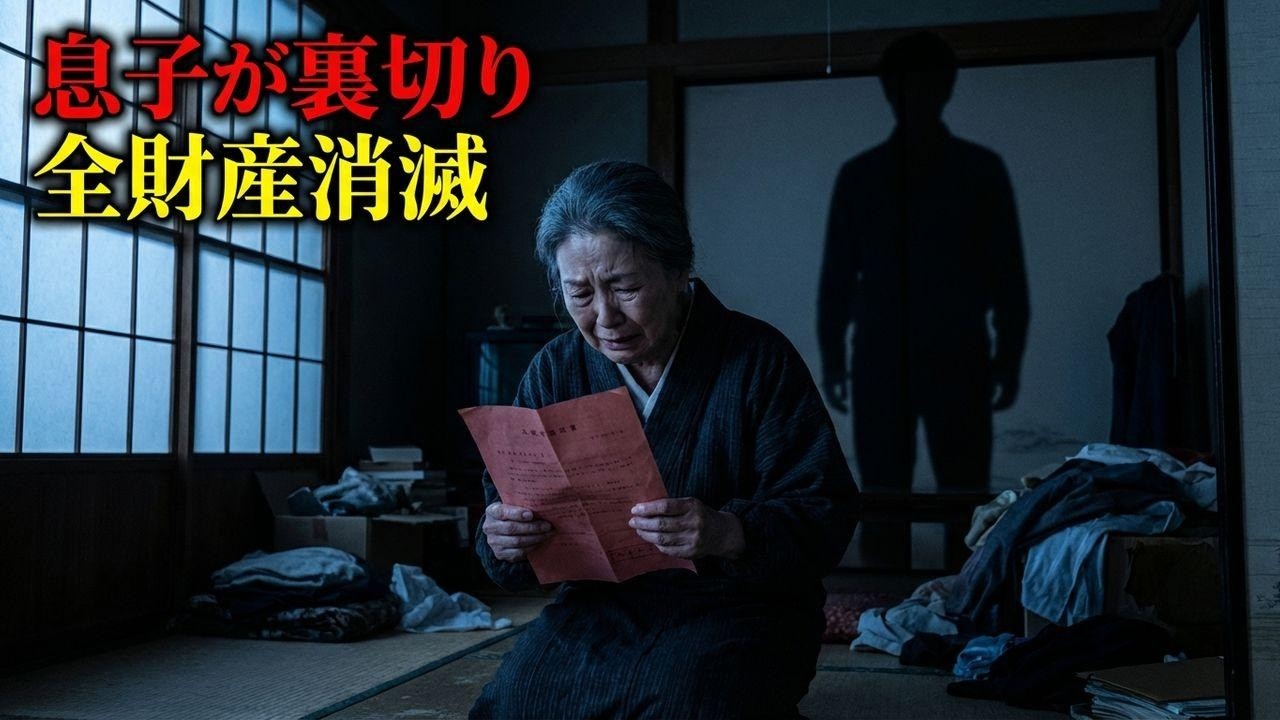 年金月15万の勝ち組が転落…息子に売られ全てを失った68歳の末路