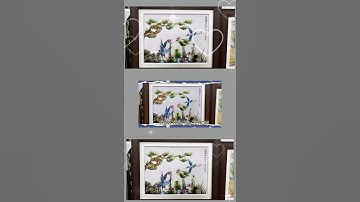 Tranh thêu tặng đám cưới #tranhtheutay