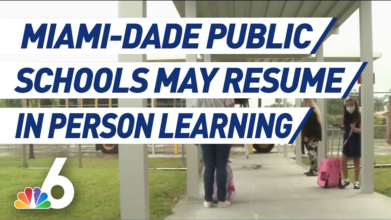 Superintendent Recommends Staggered Reopening Of Miami Dade Schools