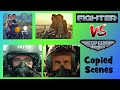 Fighter movie vs top gun maverick copied scenes