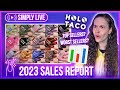 Sales report 2023 holo taco best  worst selling polishes live