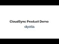 Cloudsync product demo