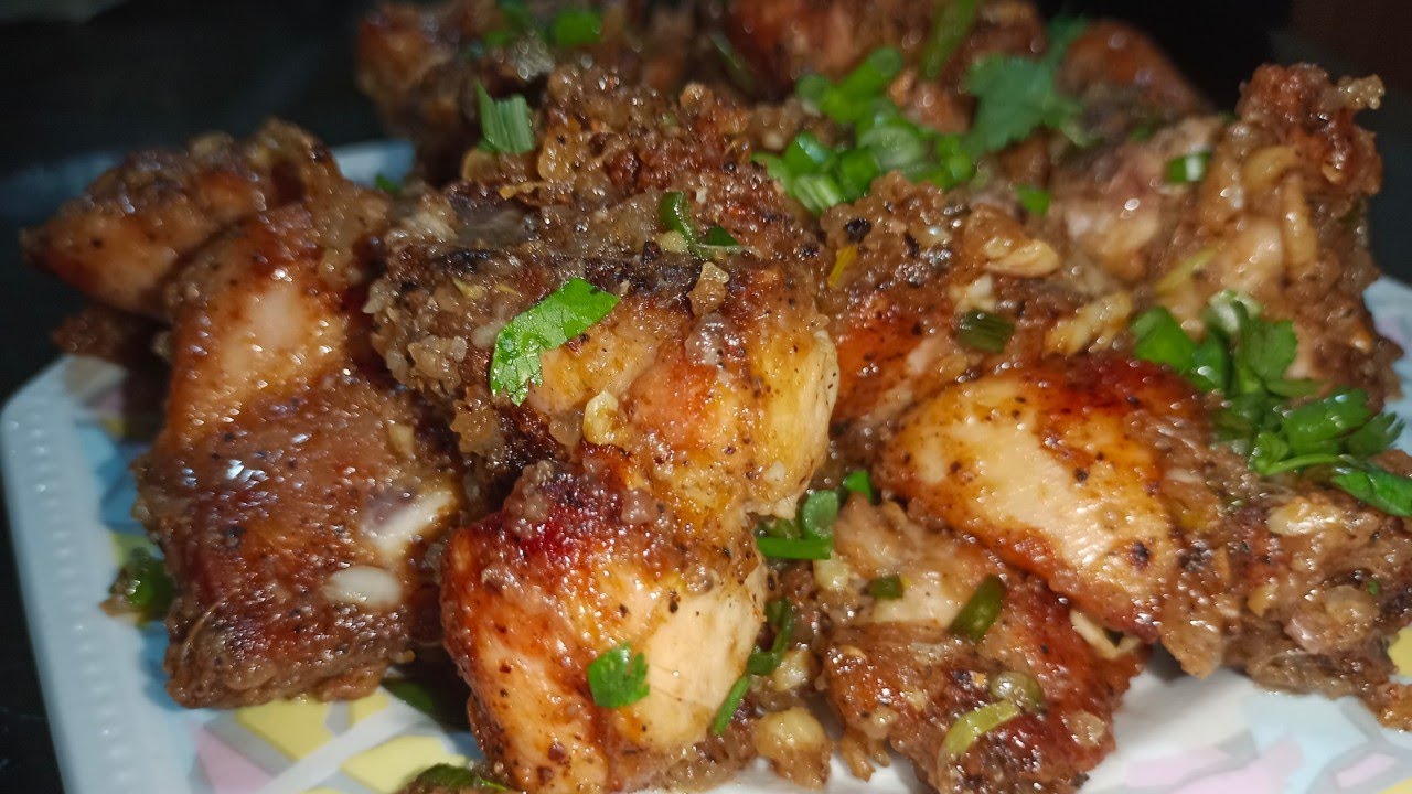 Butter Garlic. Chicken Recipe/ Chicken Sterter / Garlic Chicken/ basith ...