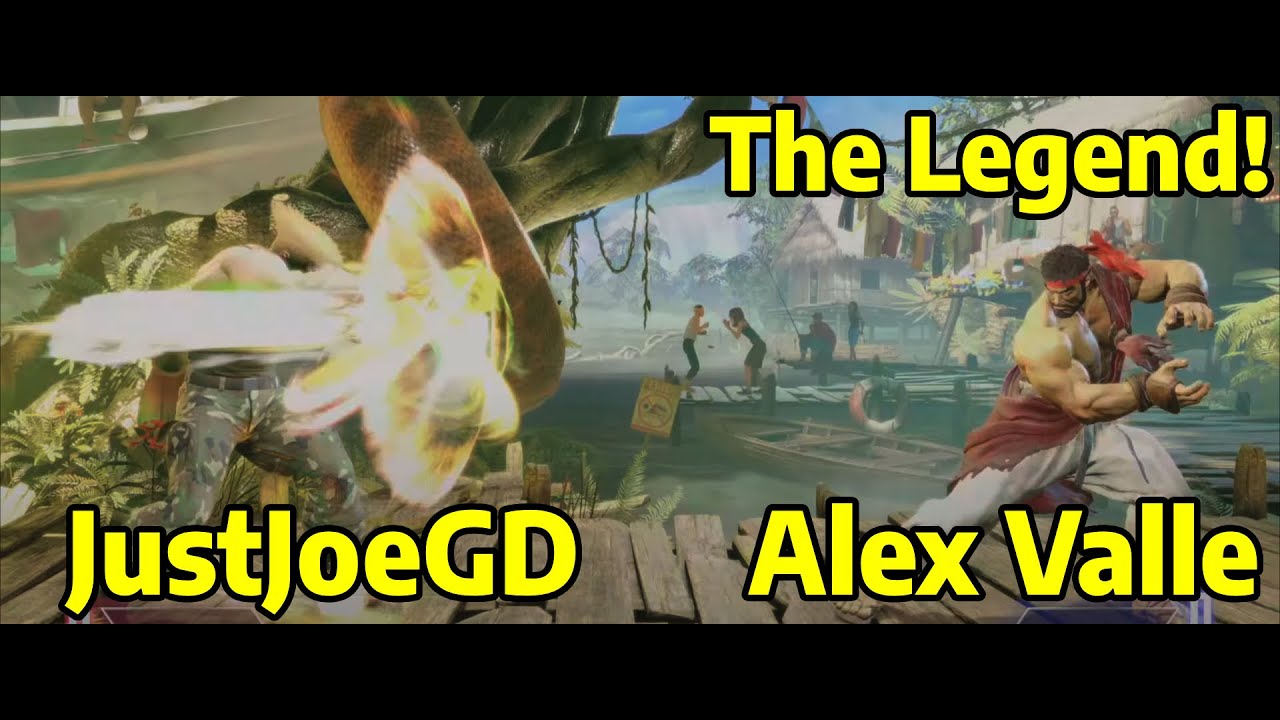 Street Fighter 6 JustJoeGD (Guile) VS Alex Valle Calipower (Ryu) 4K Master Ranks