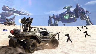 UNSC vs COVENANT - HALO 3 NPC Wars #14