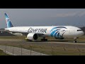 4K Diversion EgyptAir Boeing 777 300ER SU GDM Takeoff At Geneva GVA LSGG