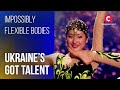 Unreal body control the best contortionists on ukraines got talent  best auditions  got talent
