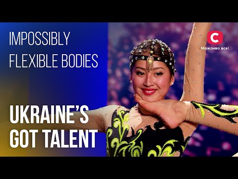 UNREAL Body Control🙀: The Best Contortionists on Ukraine's Got Talent | Best Auditions | Got Talent