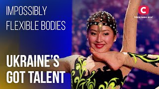 UNREAL Body Control: The Best Contortionists on Ukraine's Got Talent | Best Auditions | Got Talent