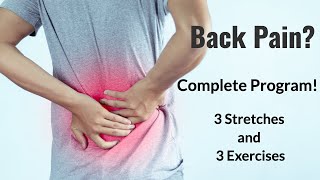 Back Pain: 6 Super Effective Stretches and Strengthening Exercises by Milton Chiropractic Clinic Cambridge 21,097 views 2 years ago 12 minutes, 12 seconds