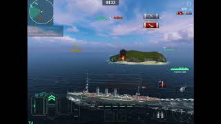 Battle of the Coral Sea (Mission 3) || World of Warships Blitz Campaign screenshot 1