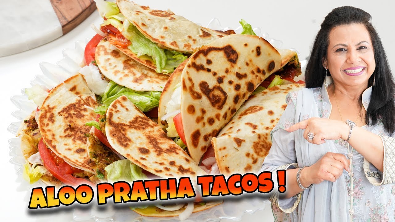 Aloo Paratha Ka Ek Naya Roop! Crispy, Chatpata, Street Style Taco ya Wrap – RKK