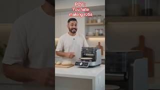 From Dough Ball to Phulka Automatically 🤯 #kitchentools #Rotimaker #Shorts #KitchenGadgets #viral