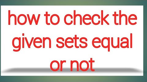 Sets 10th maths introduction of equal sets || sri pragna