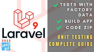 laravel 9 unit testing tutorial with example 2022 [ Super simple]