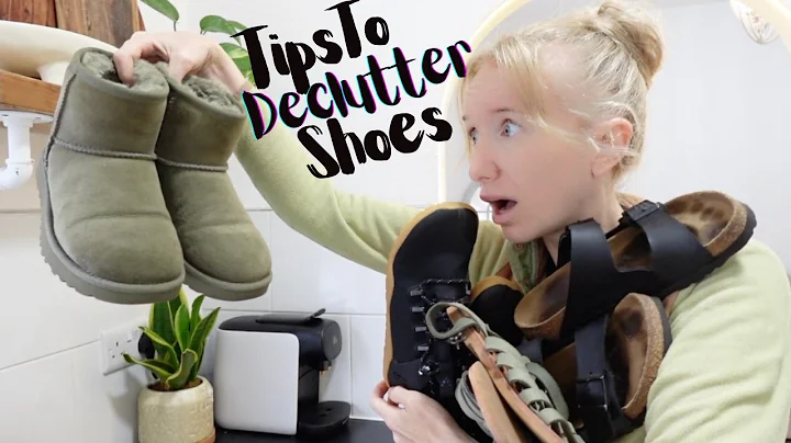 TIPS TO DECLUTTER SHOES AS A MINIMALIST👟HOW TO DOWNSIZE!