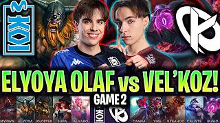 ELYOYA SACA OLAF JUNGLA CONTRA VEL'KOZ! 😱INFARTO TOTAL!🔥 ...