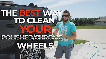 The BEST way to clean YOUR polished/chrome wheels!