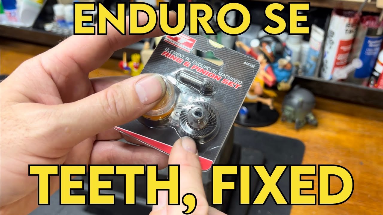 Crawler Canyon представляет: Enduro SE, фиксация зубьев (кольцо и шестерня Element FT)