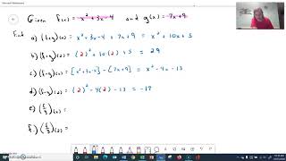 Celebrity Combining Functions Practice Problems 1 Profile