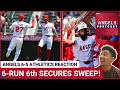 ANGELS POSTCAST: ANOTHER Jo Adell HR caps 6-RUN sixth inning as Halos SWEEP Athletics with 6-5 win