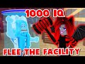 1000 IQ Flee The Facility Play! (Roblox)