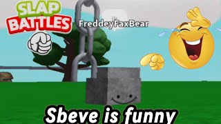 SBEVE FUNNY MOMENTS | Roblox Slap Battles