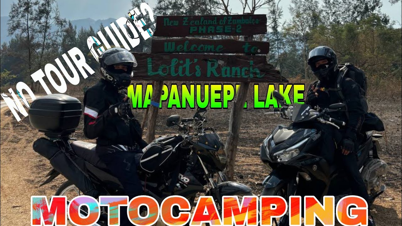 MotoCamping Ep. 1 - Mapanuepe Lake - ZAMBALES - phase 2 @RidewithNEMZ