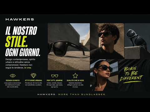 Video Occhiali Hawkers in promo fino al 60%: occasione da non perdere!
