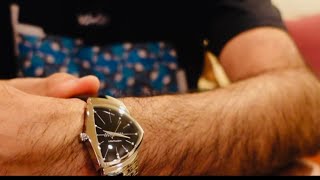 Late night unboxing! A quick on wrist preview of the legendary Hamilton Ventura! I finally got one!